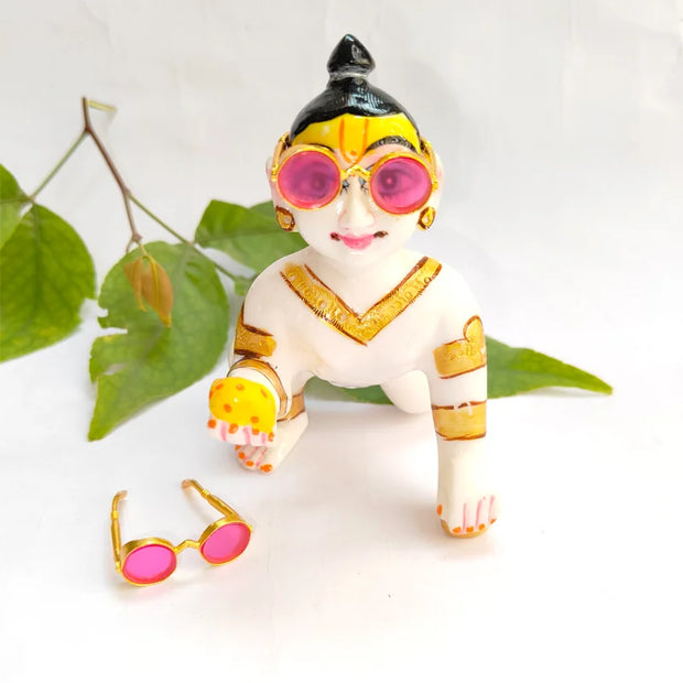 Colorful Goggles Set Of 2 – Lord Krishna Chashma – Shades For God Laddu Gopal Kanha Deity