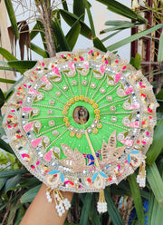Janmashtmi special mor dress for laddu gopal ji with pagdi and choli