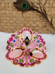 Butterfly design heavy summer dress for laddu gopal ji