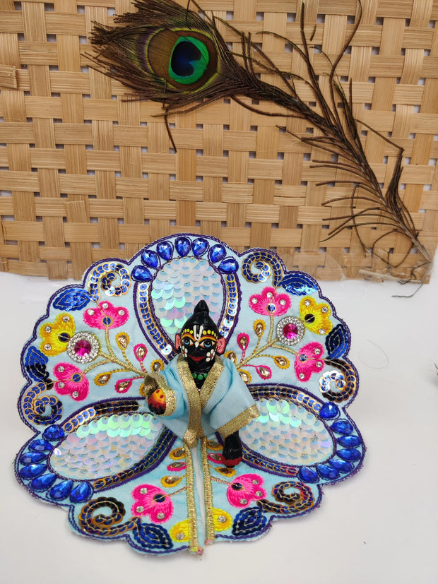 Butterfly design heavy summer dress for laddu gopal ji