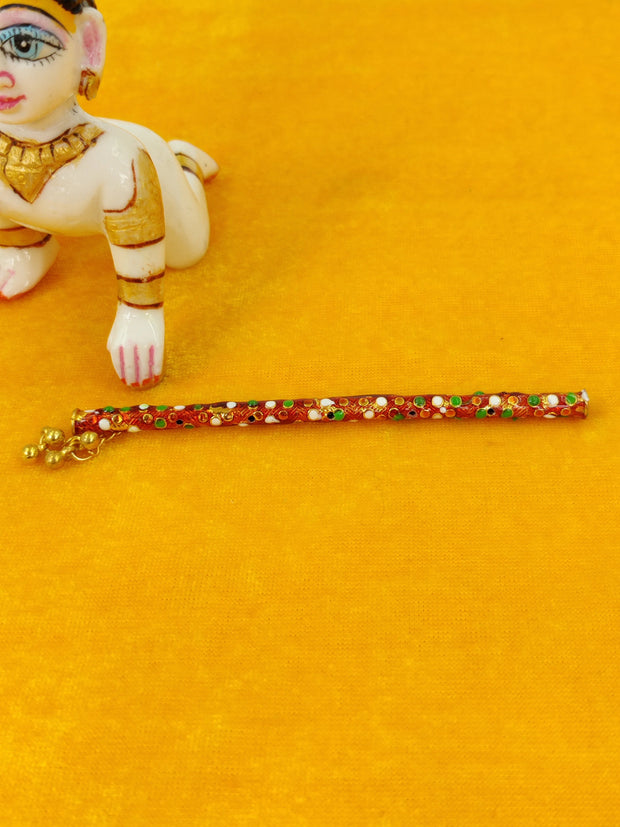 kanha ji ki multi color bansuri (LB-8)