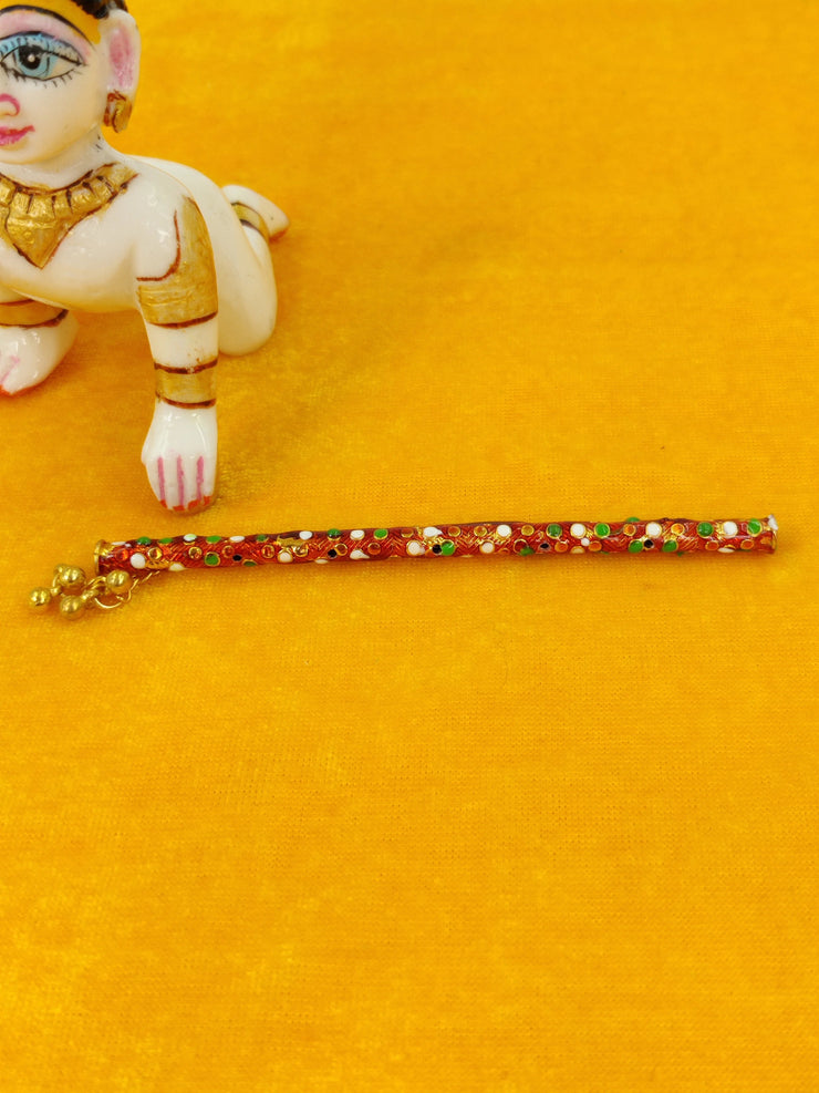 kanha ji ki multi color bansuri (LB-8)