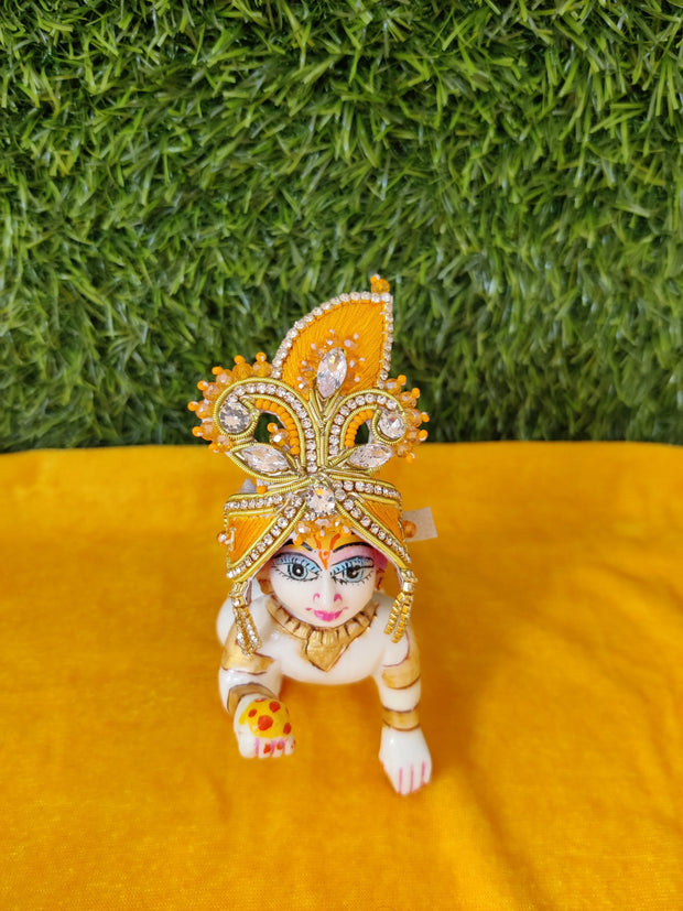 Zari mukut for laddu gopal ji (ML-05)