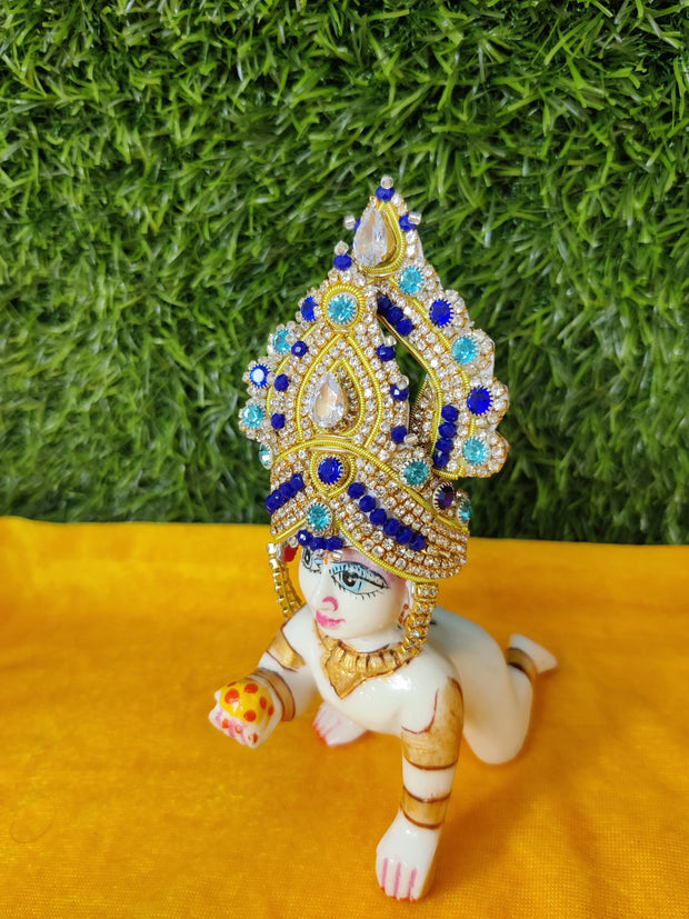 Zari mukut for laddu gopal ji (ML-04)