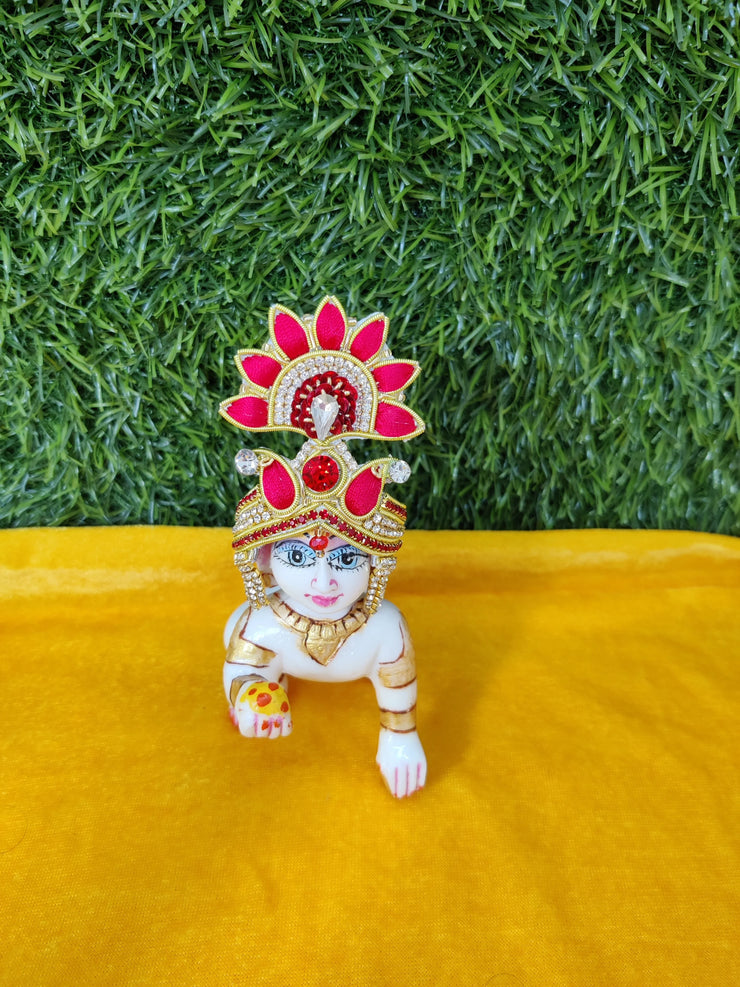 Zari mukut for laddu gopal ji (ML-06)