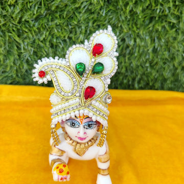 Zari mukut for laddu gopal ji (ML-03)