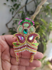 Zari mukut for laddu gopal ji (ML-09)