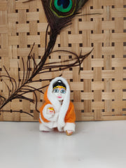 Laddu gopal monkey suit for winter pack of 6 (RANDOM PRINT AND COLOUR)