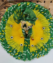 bhandhej dress for little kanha ji , ladoo gopal ji with pagdi dress