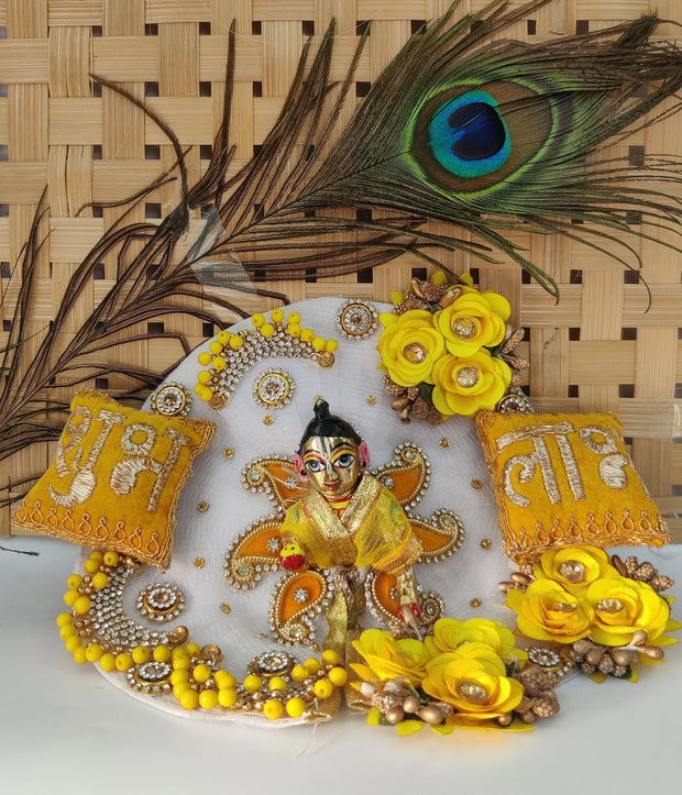 shubh laabh dress , diwali special for laddu gopal ji with pagdi