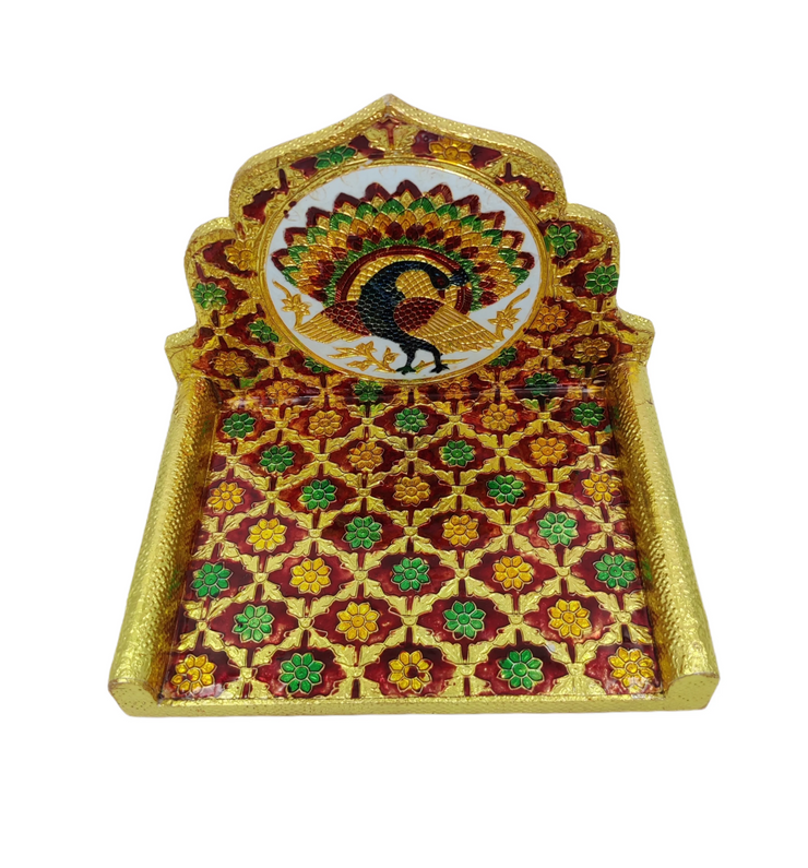 fancy singhasan for laddu gopal ji , wooden material