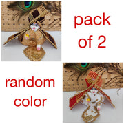 Sherwani summer dress for laddu gopal ji (pack of 2)[Random color]