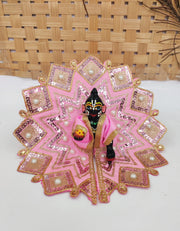 Triangle design heavy summer dress for laddu gopal ji