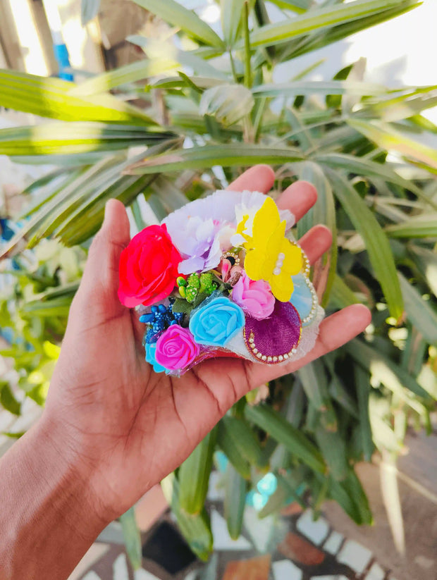 Multi Flower pagdi for laddu ji