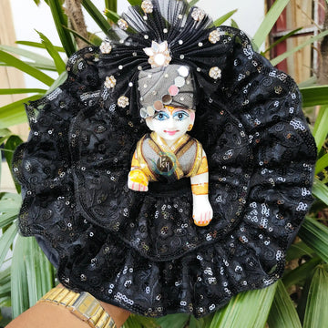 Black dress for laddu ji 