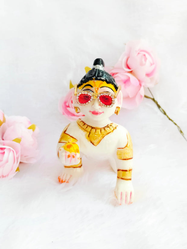 Lord Krishna Chashma – Colorful Goggles Set Of 2 – Shades For God Laddu Gopal Kanha Deity