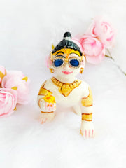 Lord Krishna Chashma – Colorful Goggles Set Of 2 – Shades For God Laddu Gopal Kanha Deity