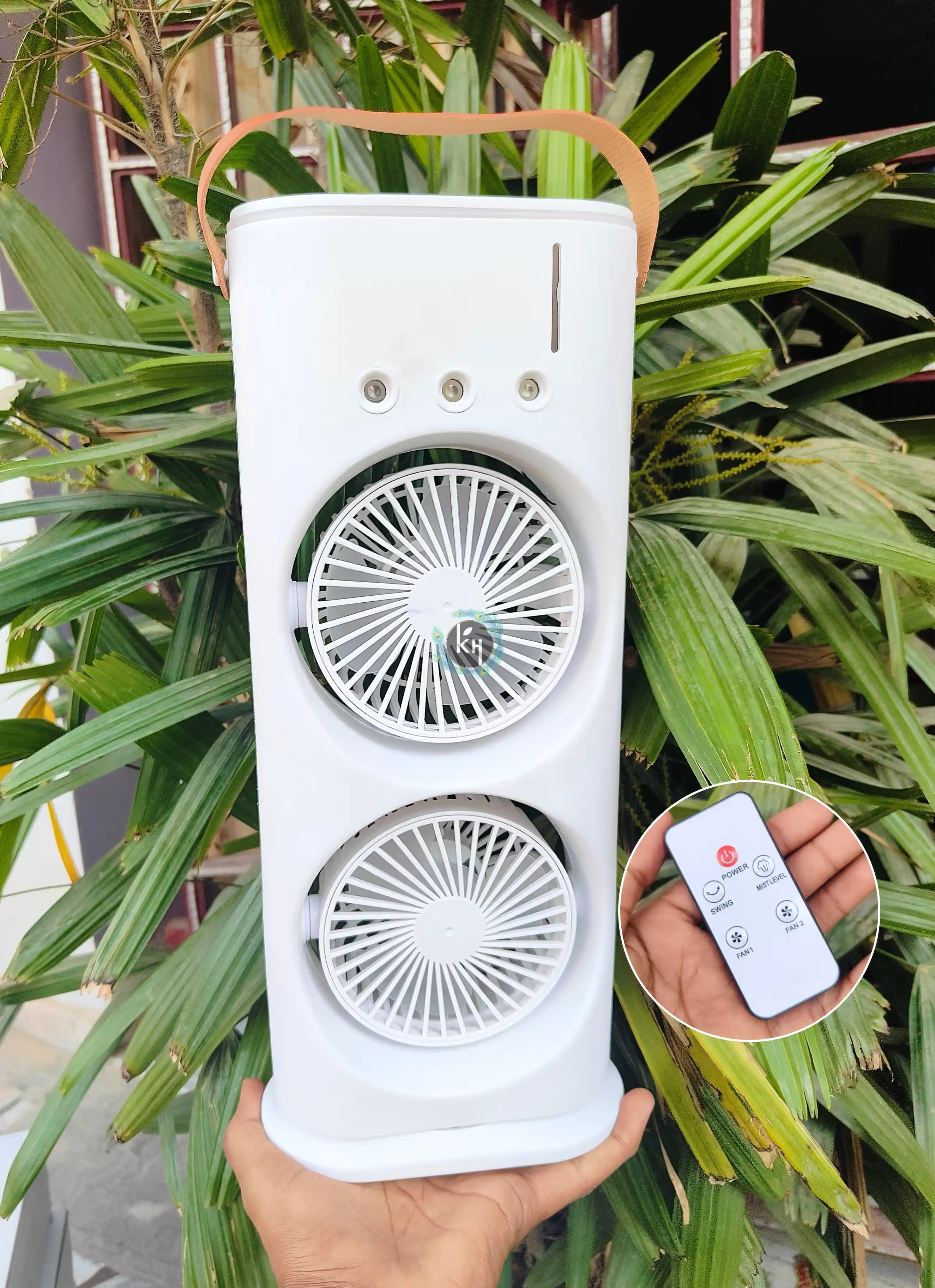 Double fan mini ac cooler for laddu gopal ji – Bell bottom