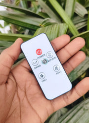 Double fan cooler remote for laddu ji 