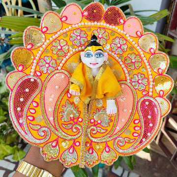 Beautiful sequence summer dress for laddu gopal ji