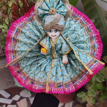 Fancy dress for laddu gopal with patka and pagadi