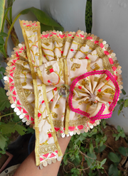 Fancy poshak for laddu gopal ji with patka and pagadi