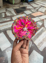 Fancy poshak for laddu gopal ji with pagadi and patka