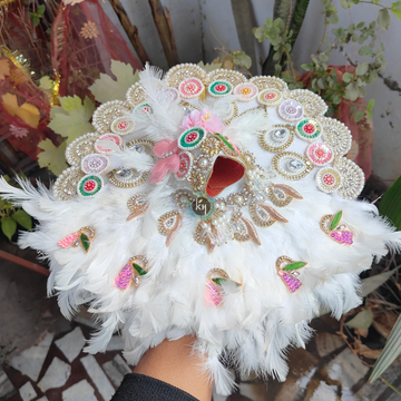 Holi special poshak for laddu gopal ji with pagdi and choli