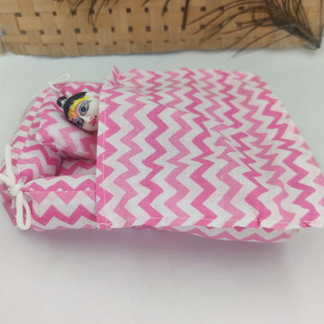 Bister for laddu gopal ji random color and print - Bell bottom