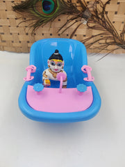 laddu gopal bath tub for summer (random colour) - Bell bottom