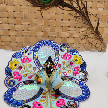 Butterfly design heavy laddu gopal dress for summer - Bell bottom