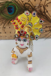 fancy pagdi for laddu gopal ji pack of 3 - Bell bottom