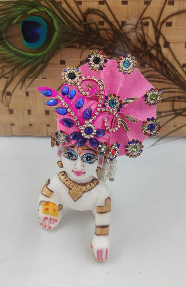 fancy pagdi for laddu gopal ji pack of 3 - Bell bottom