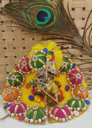 navratri laddu gopal dress with pagdi - Bell bottom