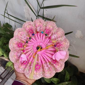 Round shape heavy summer laddu gopal dress - Bell bottom