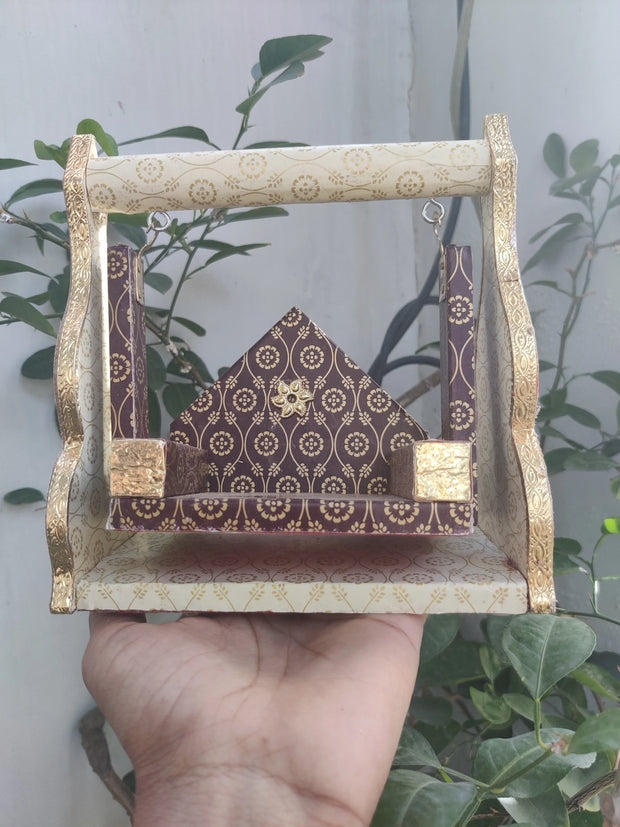 Fancy unique design jhula for laddu gopal ji - Bell bottom