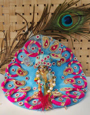 Sky janmashtami special heavy laddu gopal dress with pagdi and patka - Bell bottom