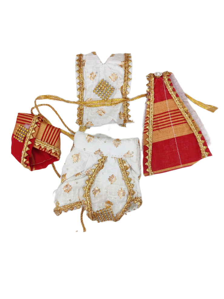 Sherwani summer laddu gopal dress (pack of 2)[Random color] - Bell bottom