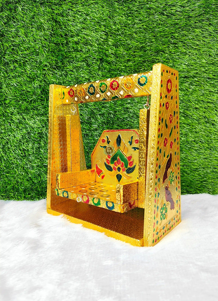 Sparrow design unique design laddu gopal jhula