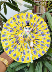 cotton flower dress for laddu gopal ji (pack of 4) (Random color)