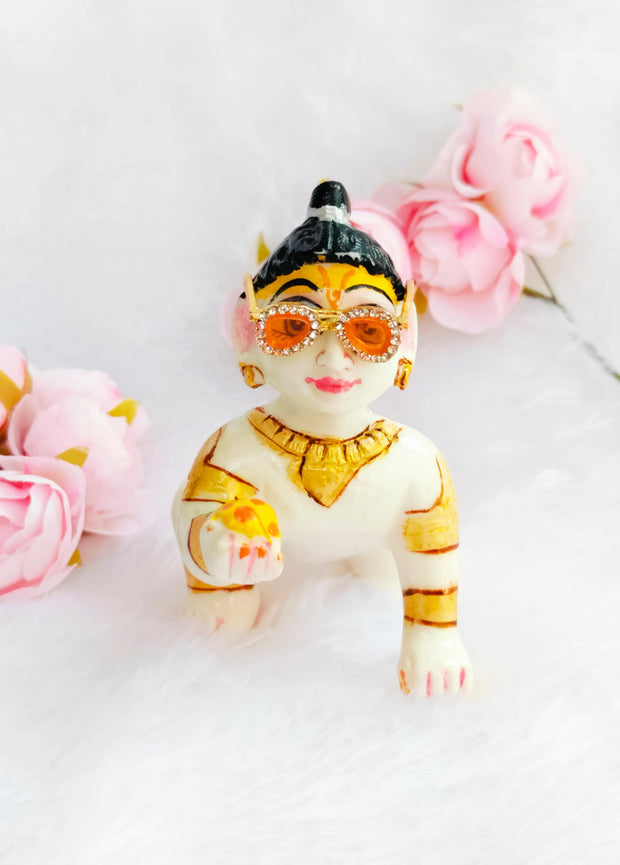 Lord Krishna Chashma – Colorful Goggles Set Of 2 – Shades For God Laddu Gopal Kanha Deity