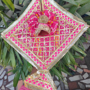 Makar sankranti special dress for laddu gopal ji with pagadi