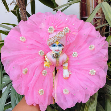 Summer lehanga net dress for laddu gopal ji