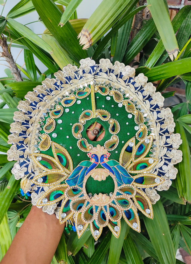 Janmashtami special royal poshak for laddu gopal ji with pagdi and choli