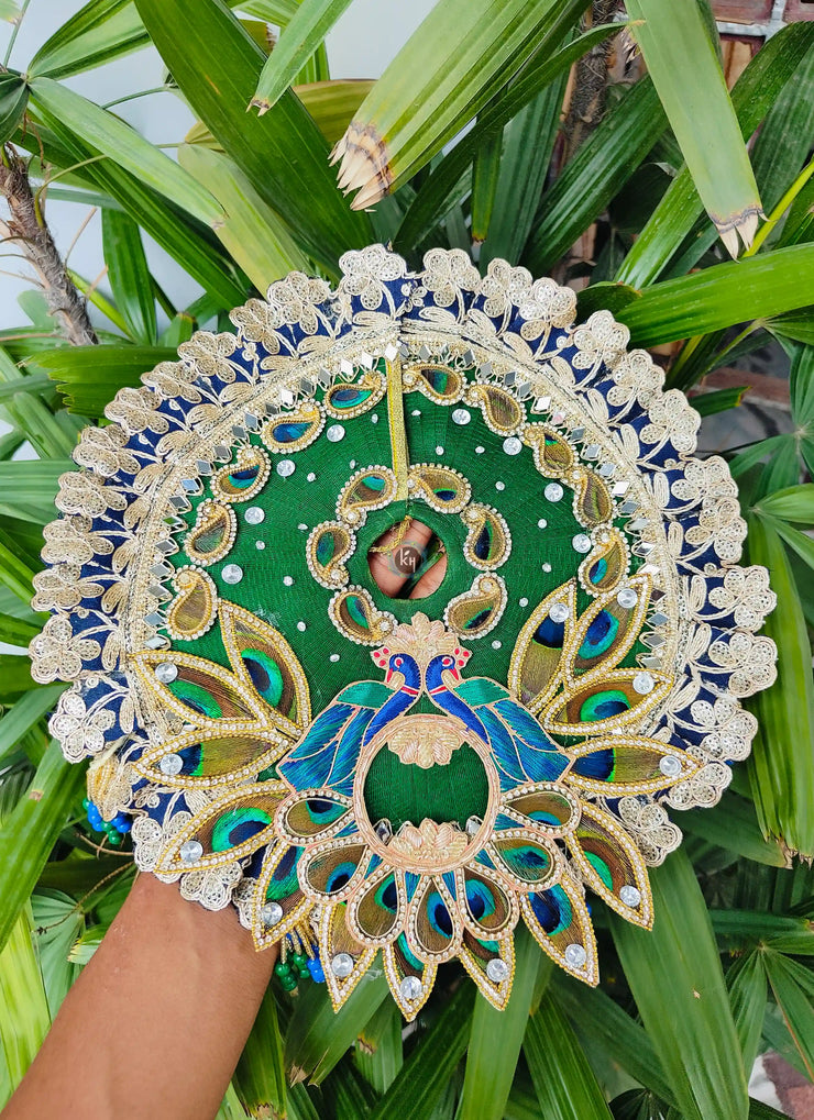 Janmashtami special royal poshak for laddu gopal ji with pagdi and choli