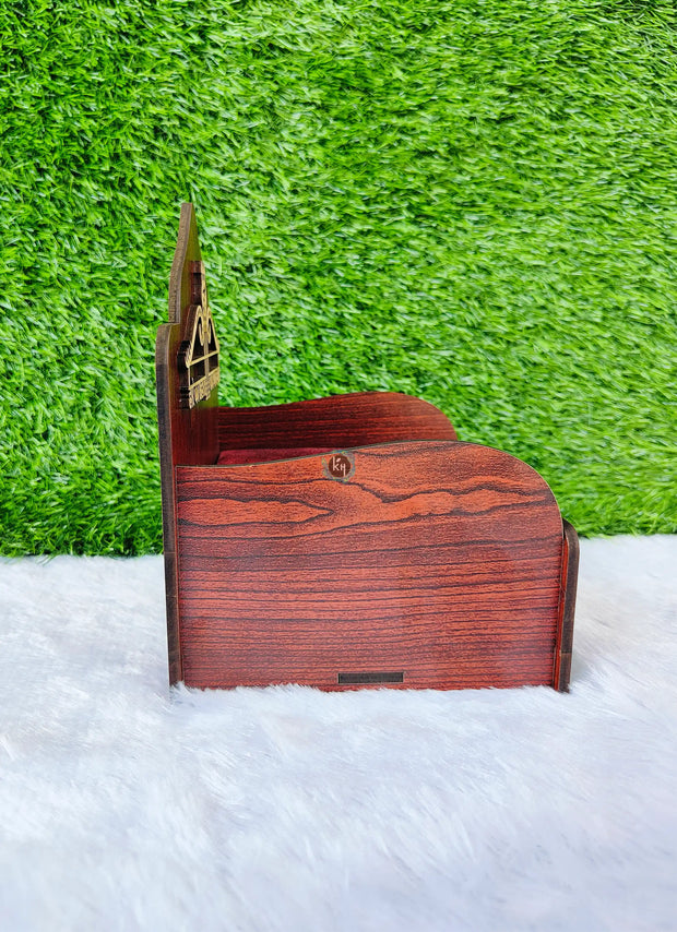 Wooden Singhasan for laddu ji 