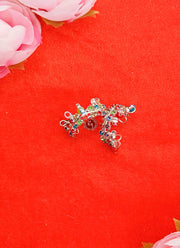 silver multi colour kangan for laddu gopal ji suitable for 0-4no.-(KH025)