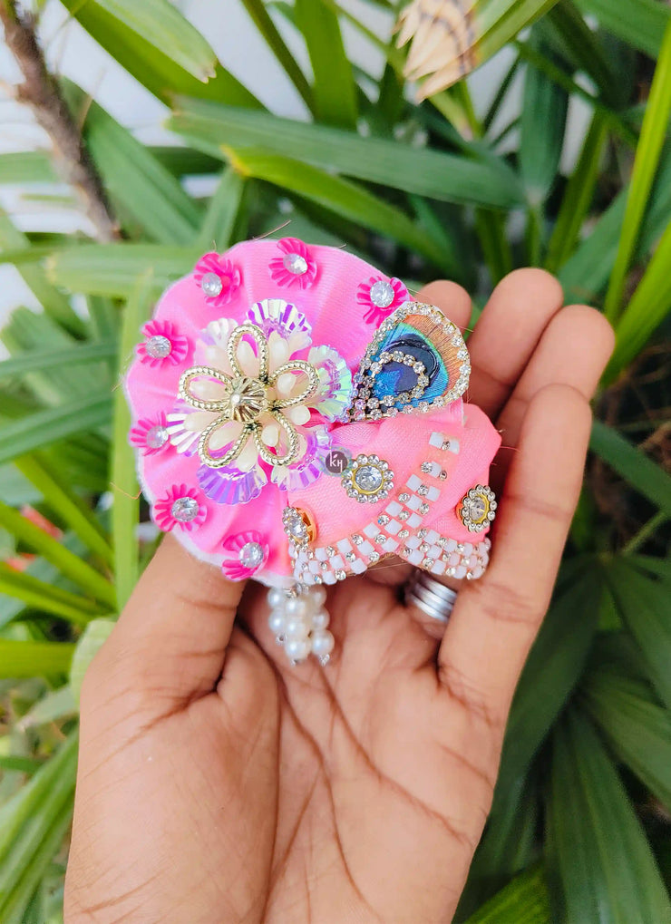 Janmashtami morepankhi fancy pagdi for laddu gopal ji  (ML-13)