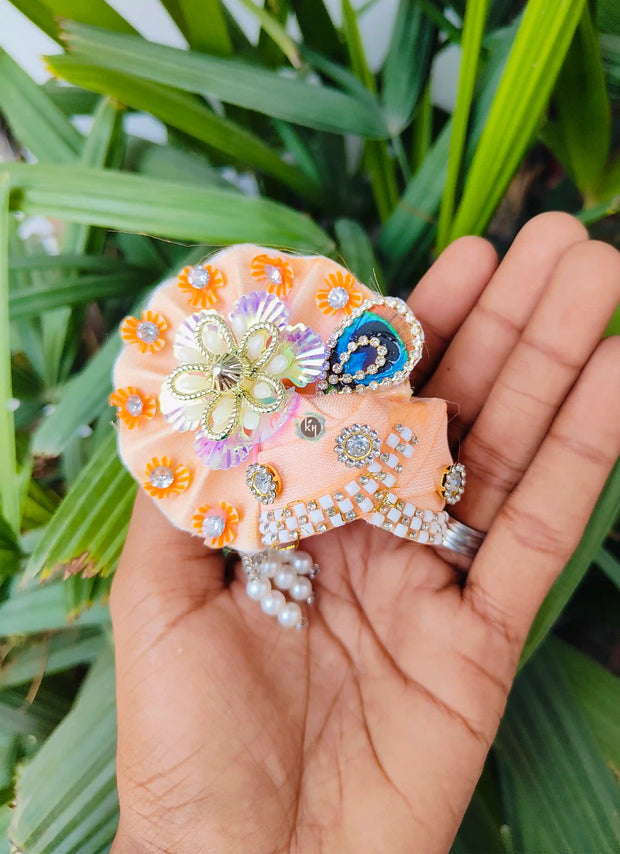Janmashtami morepankhi fancy pagdi for laddu gopal ji  (ML-13)