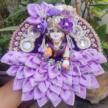 Festival special beautiful poshak for laddu gopal ji with pagdi and choli